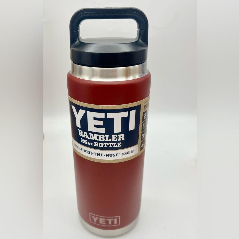 ⭐️ Collectors! Yeti Rambler 26 oz Brick Red (retired color) NWT Discontinued
